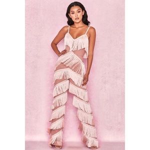 House of CB Marcella Pink Fridge Jumpsuit